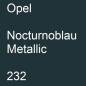 Preview: Opel, Nocturnoblau Metallic, 232.